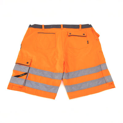 Wikland Orange & Grey Hi-Vis Shorts - size 118-122-3XL | Unissued, , large